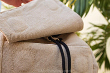 Load image into Gallery viewer, Organic Hemp and Cotton Backpack.

